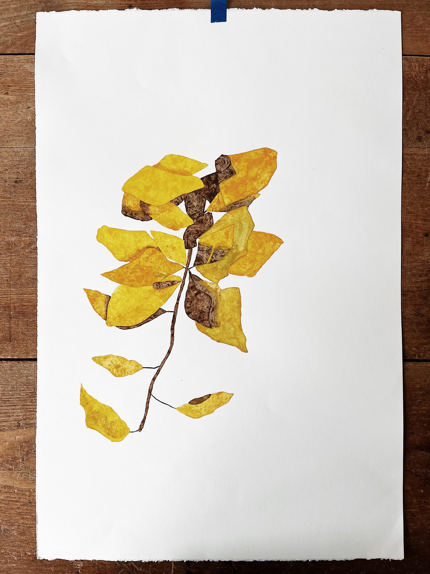 Original Botanical Watercolor