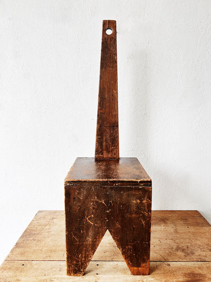 Primitive Shaker Milking Stool