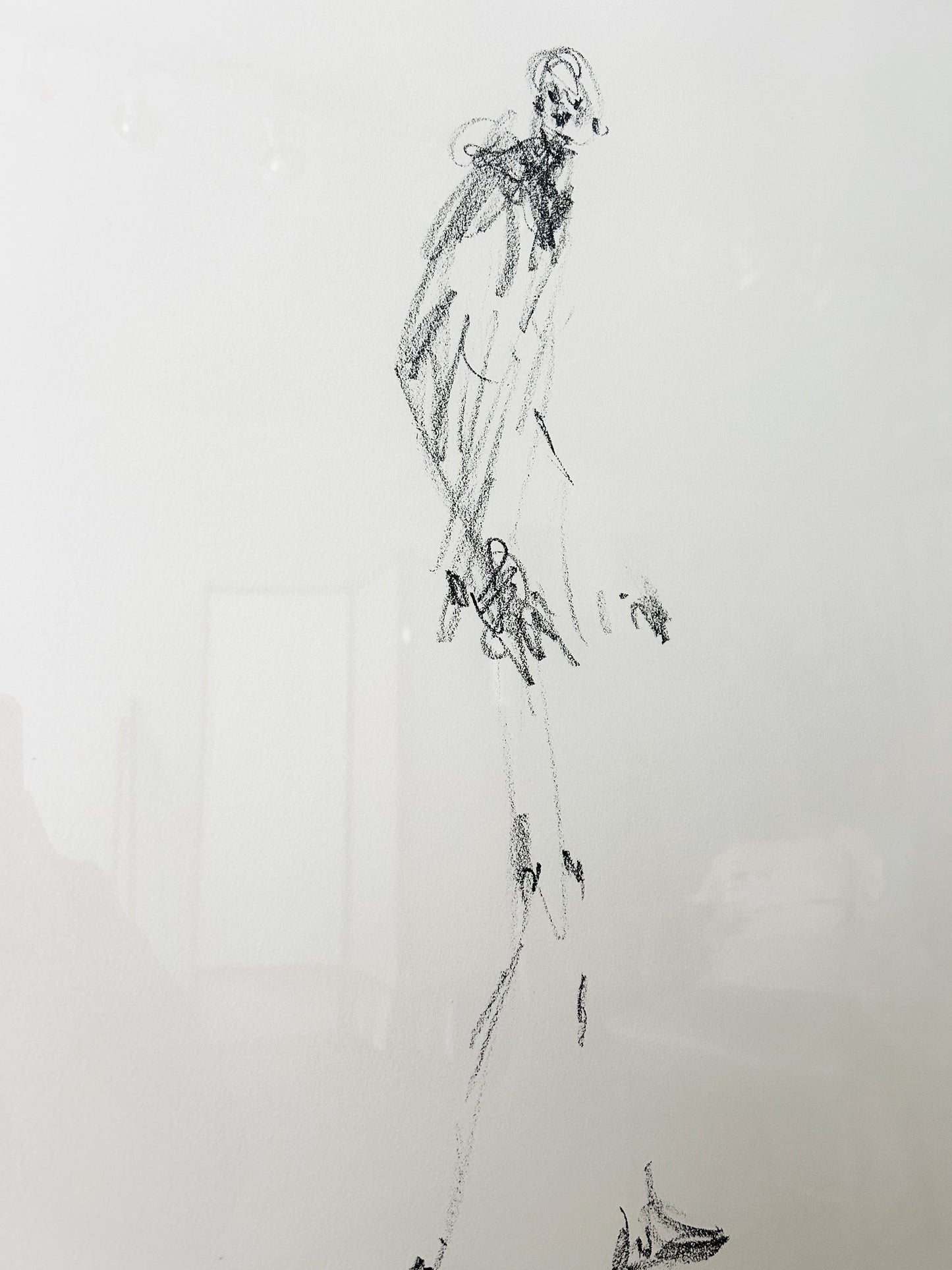 Mid Century Alberto Giacometti Offset Litho