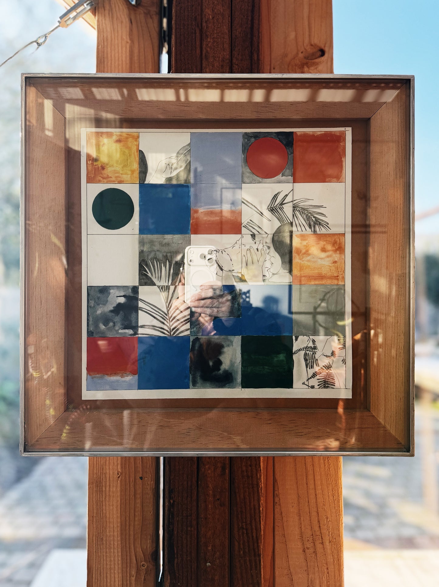 Framed Aidan Koch Illustration