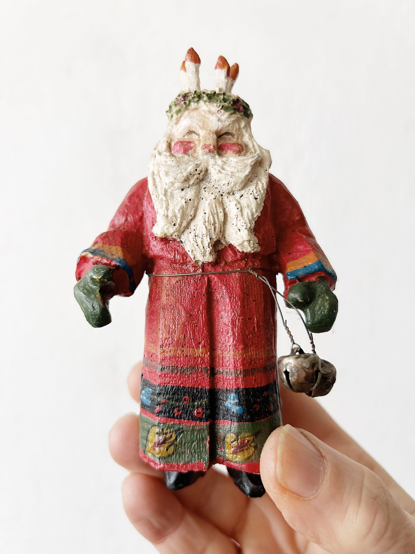 Vintage Denise Calla Folk Art ‘Enchanted Forest’ Ornaments