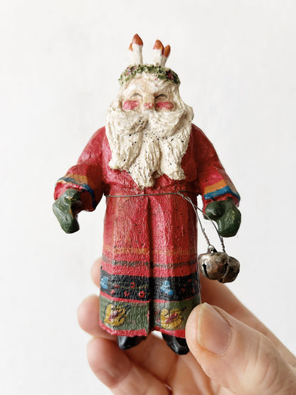 Vintage Denise Calla Folk Art ‘Enchanted Forest’ Ornaments