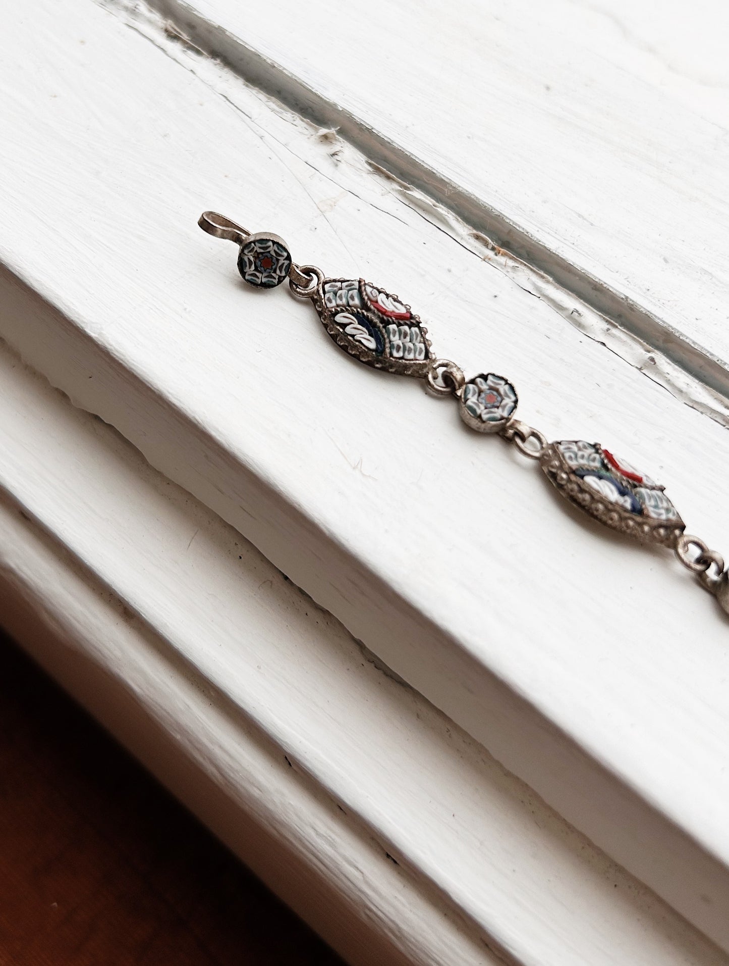 Vintage Italian Micro Mosaic Bracelet