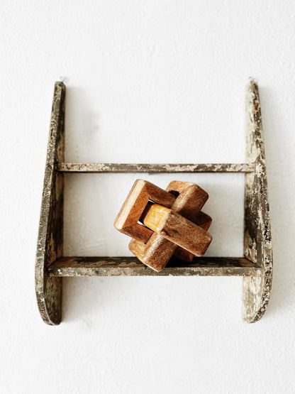 Antique Rustic Wall Shelf