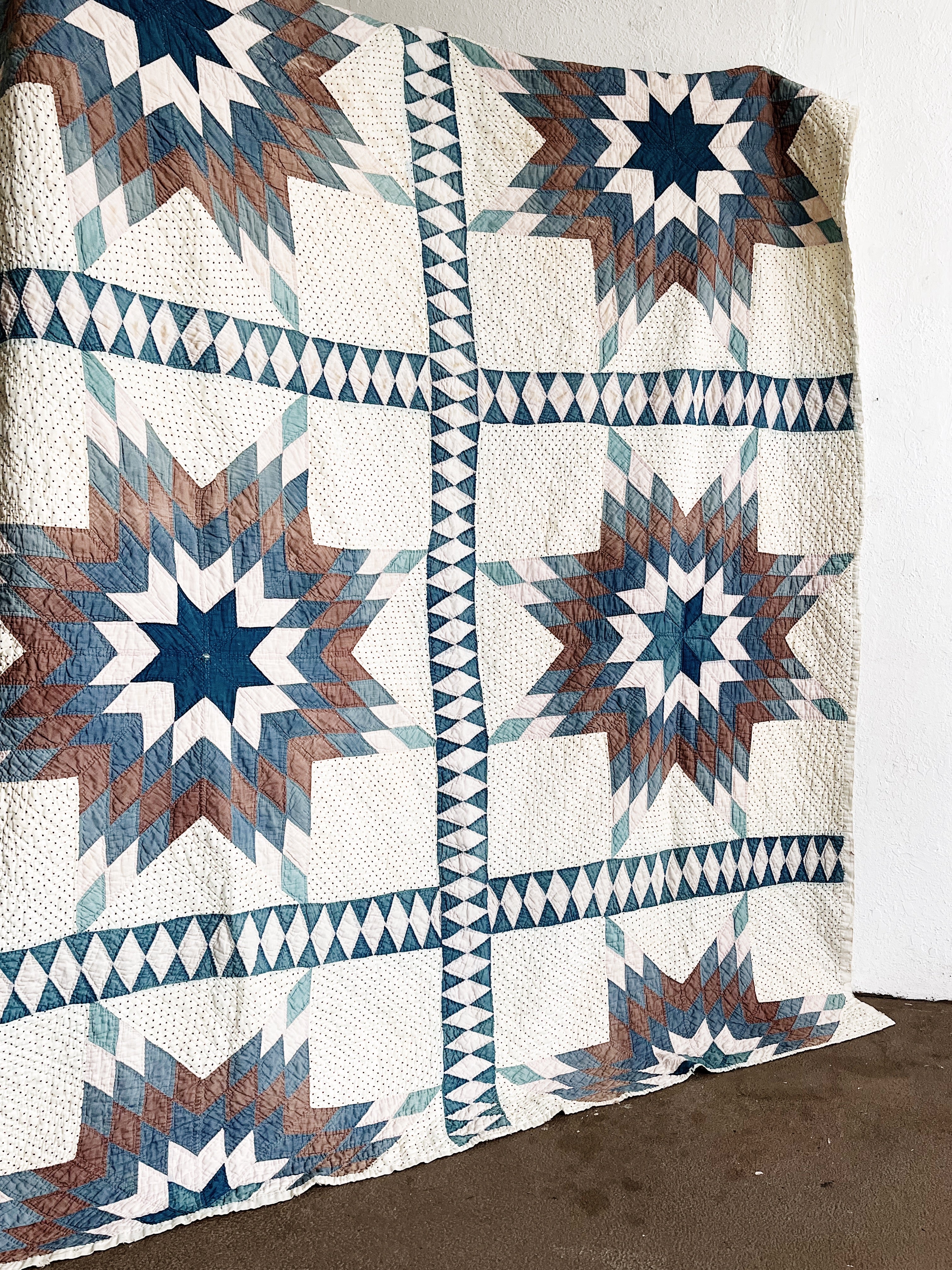 Antique Star of Bethlehem Quilt - Thumbnail 4