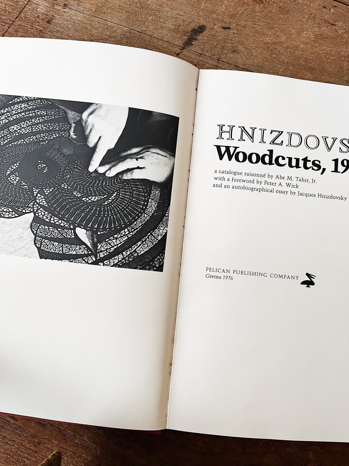 First Ed. Vintage Jaques Hnizdovsky Book of Woodcuts