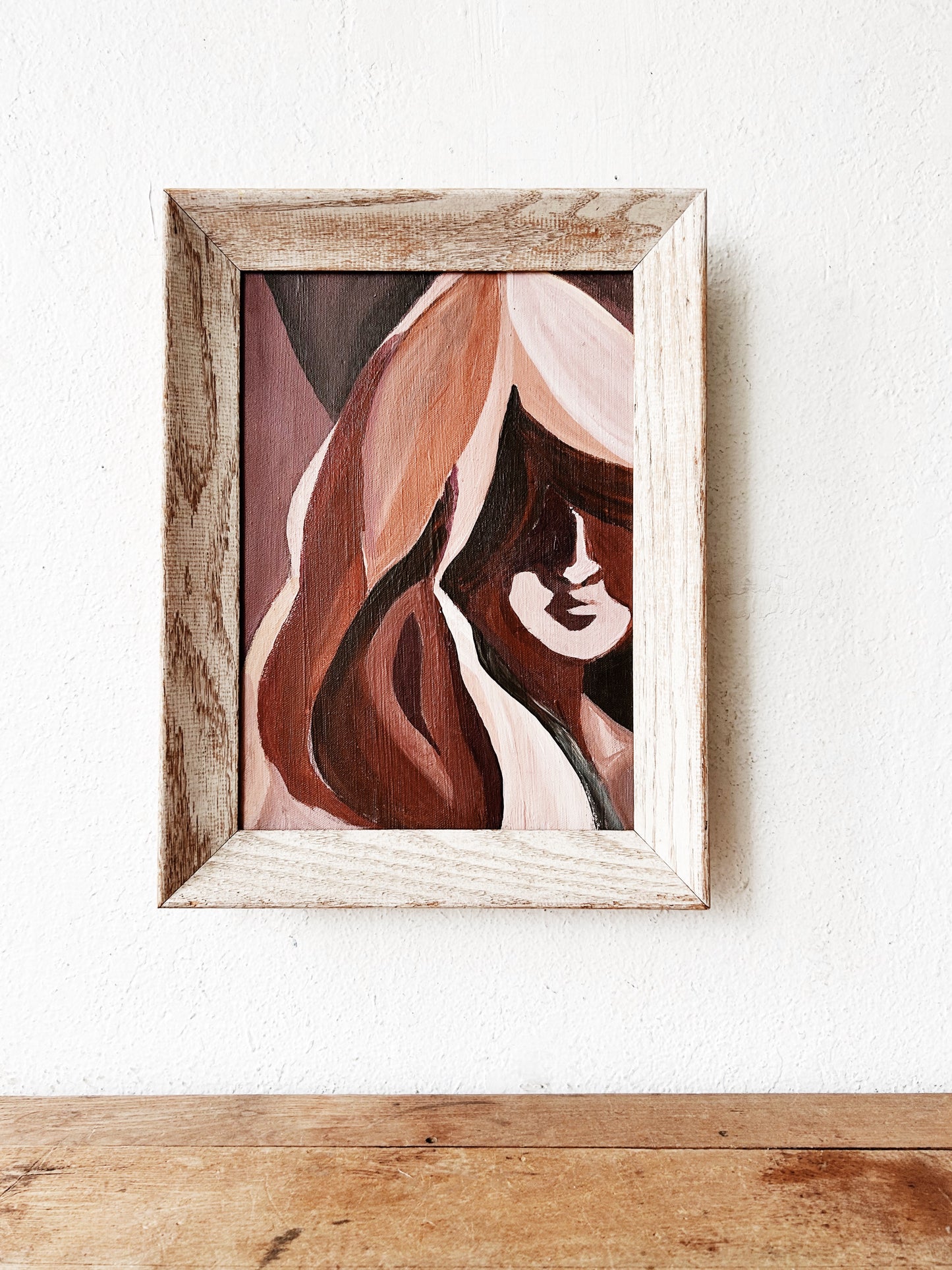 Vintage Original Framed Painting