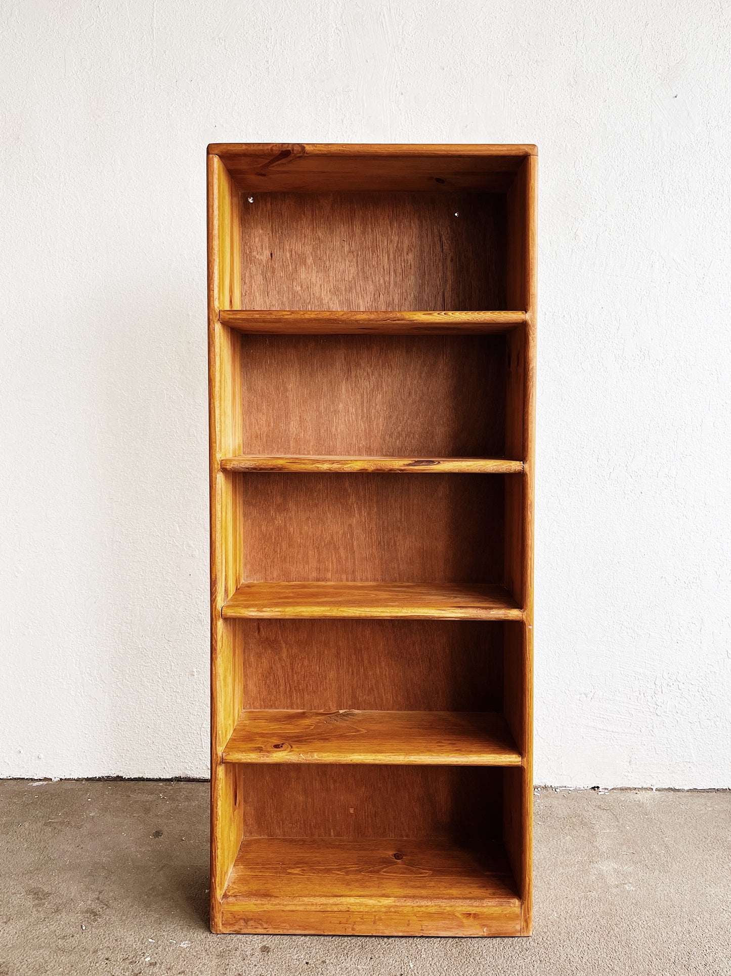 Vintage Narrow Wood Shelf