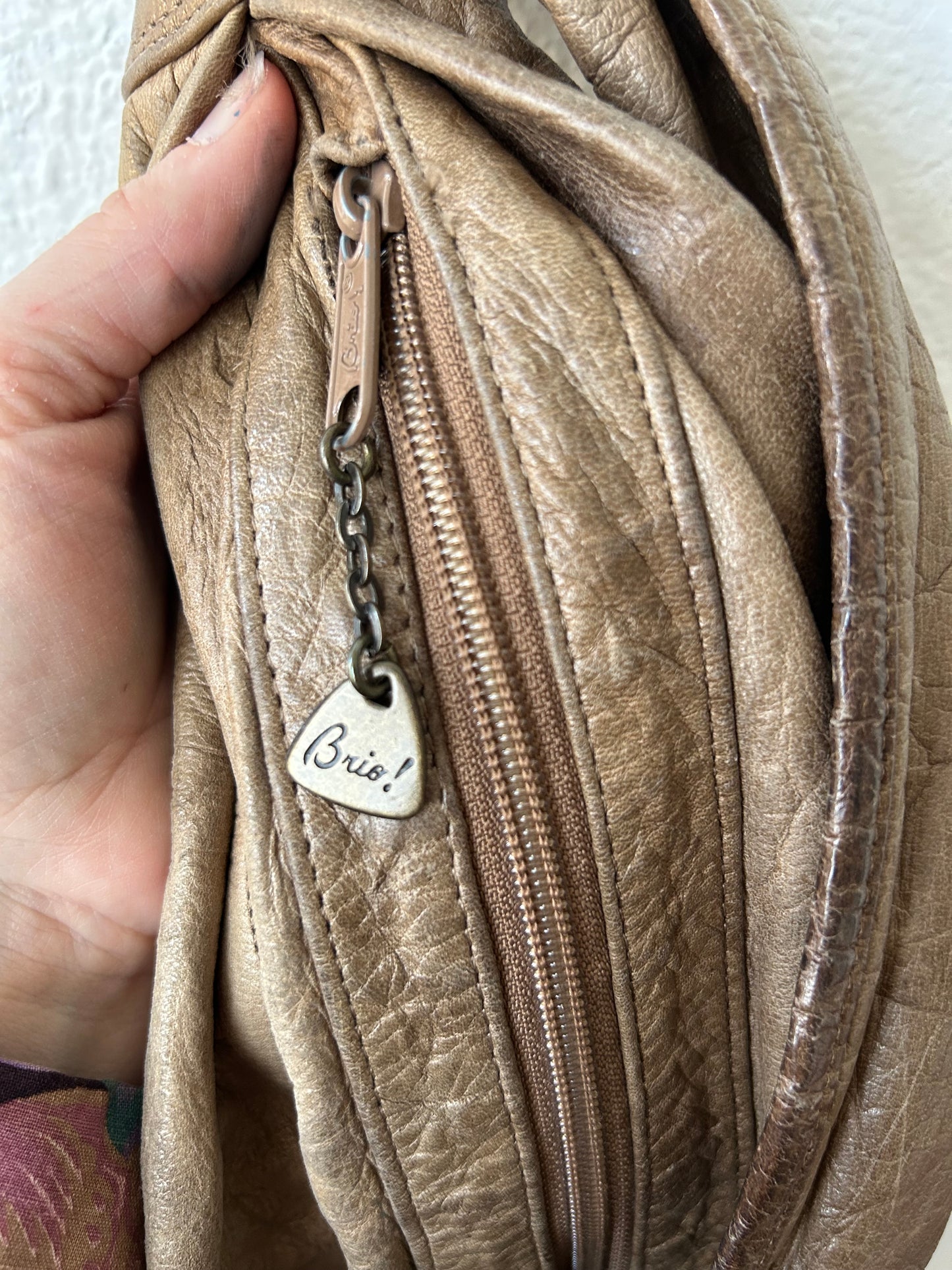 Vintage Oversized Brio Leather Purse