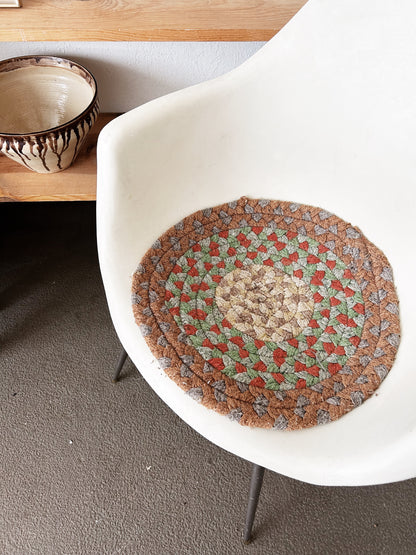 Vintage Eames Style Molded Plastic Chair