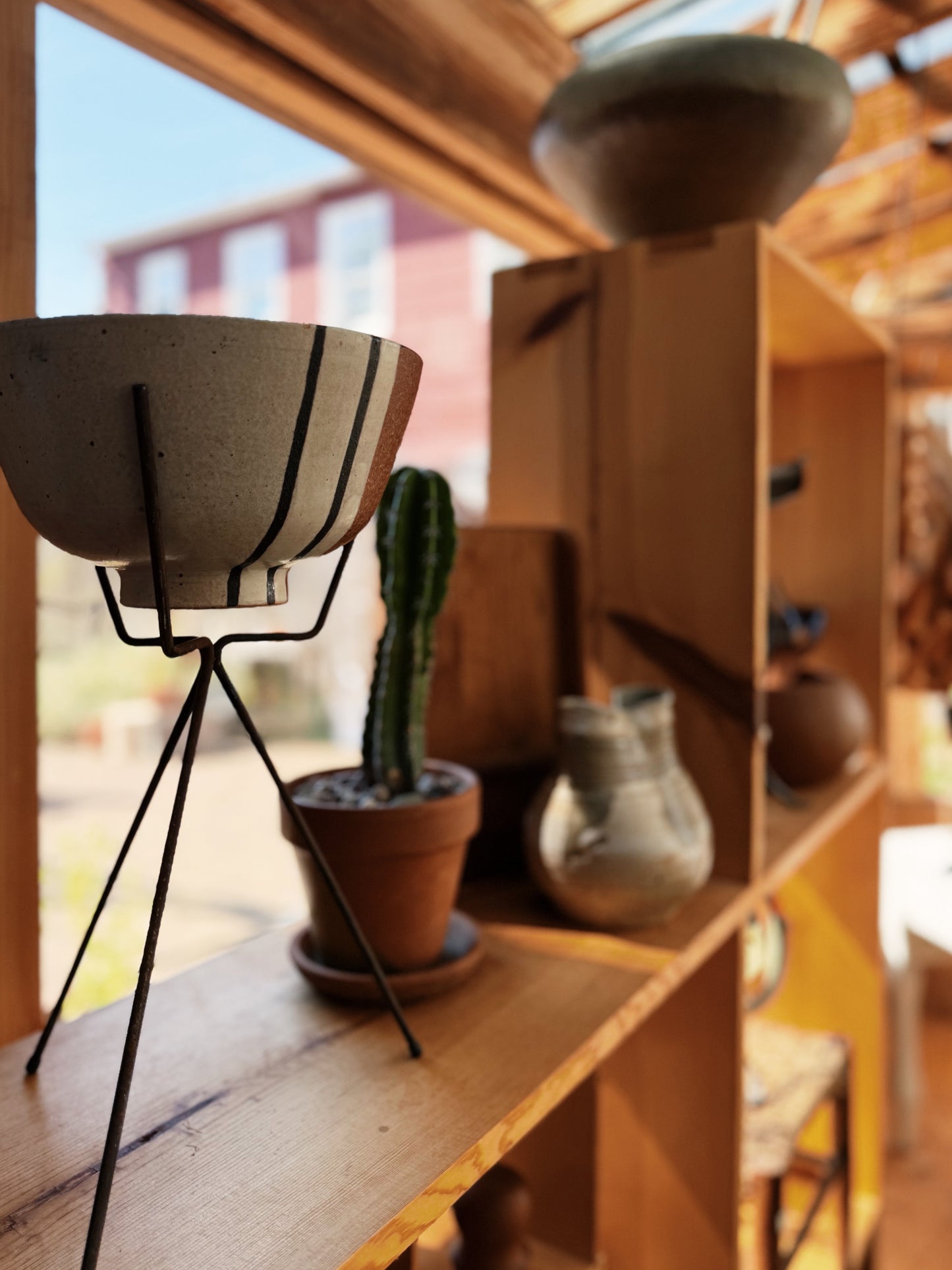 Mid Century Plant Stand