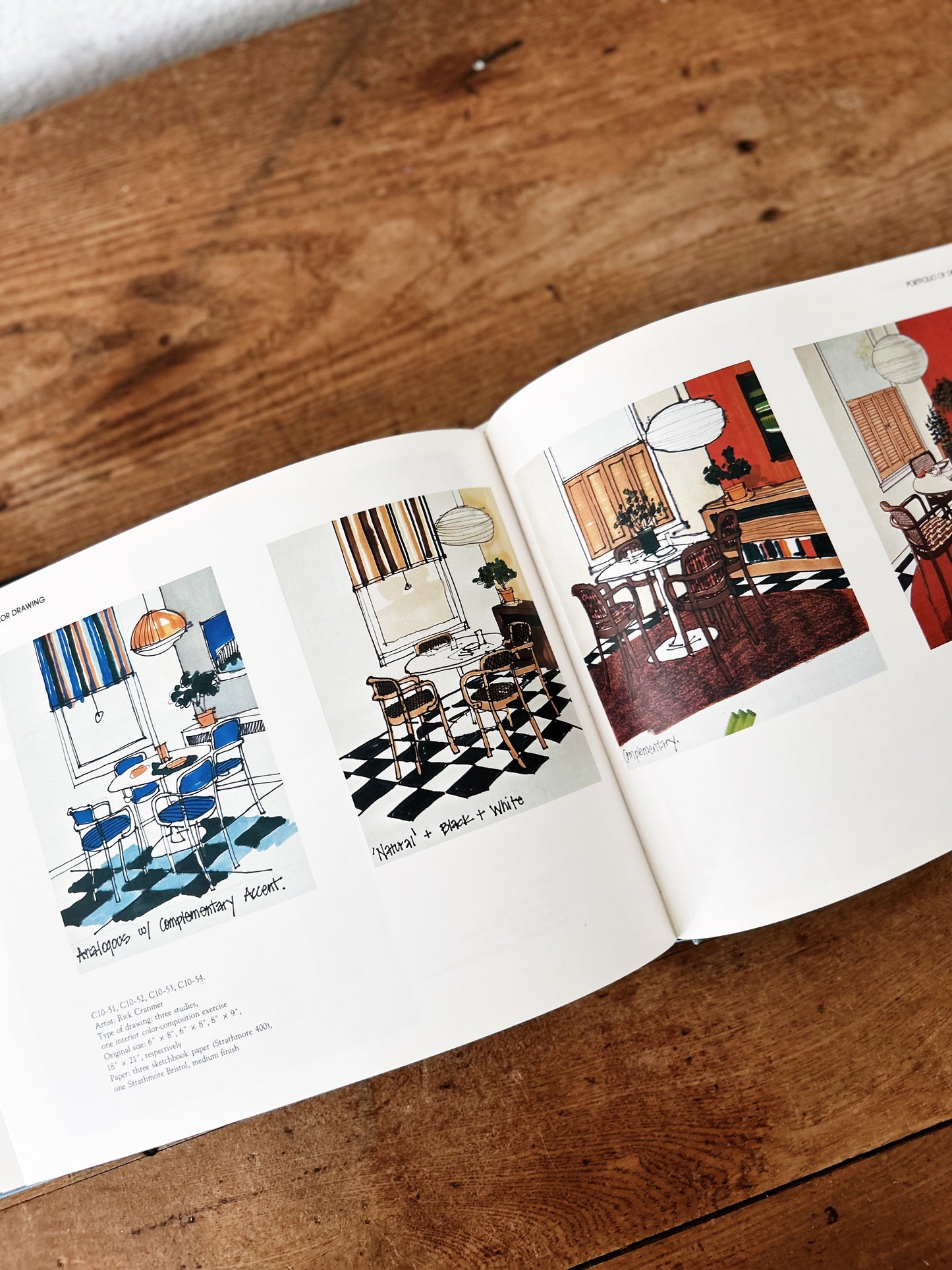 Vintage Drawing Book