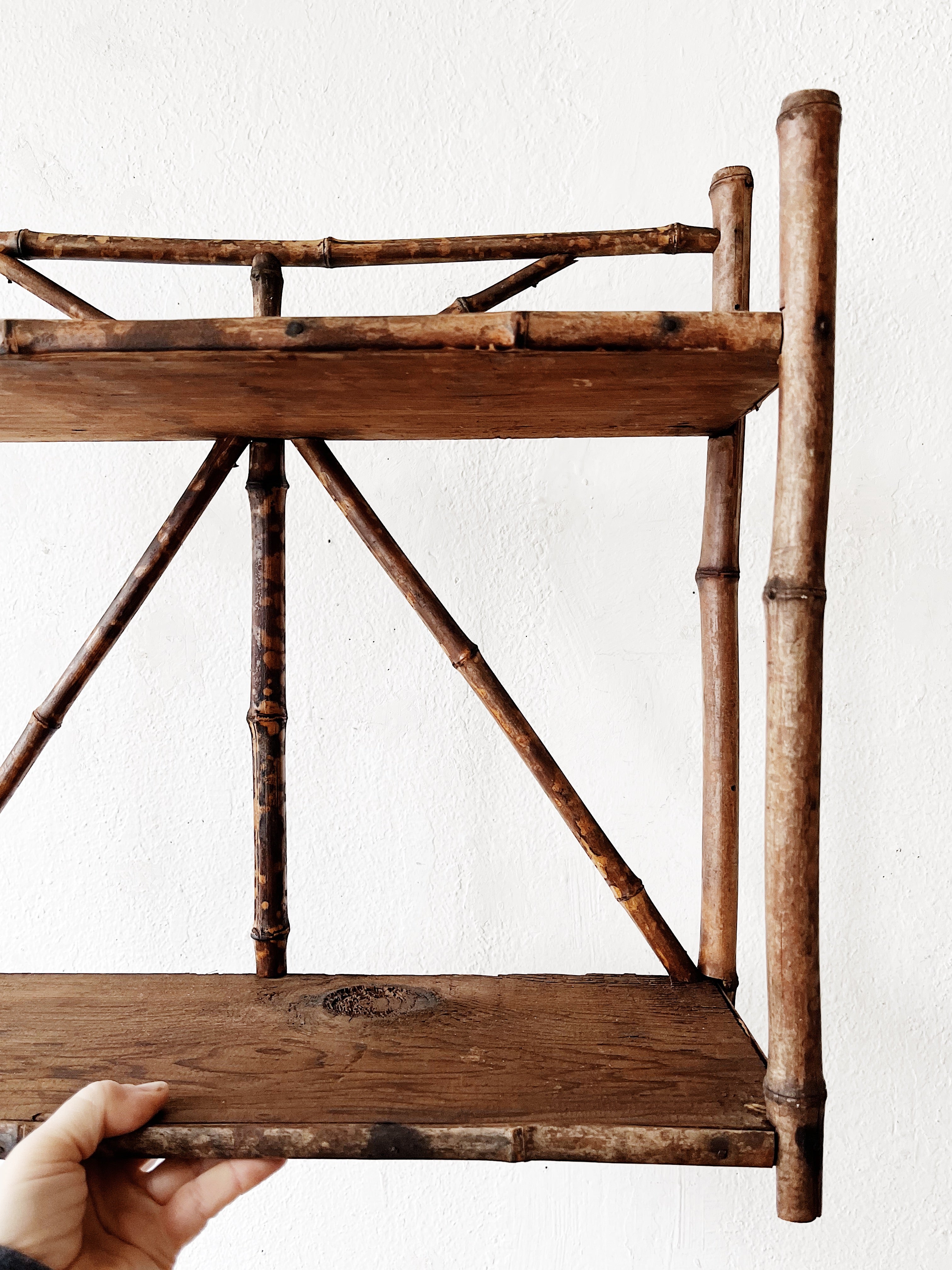 Antique Bamboo Shelf - Thumbnail 5