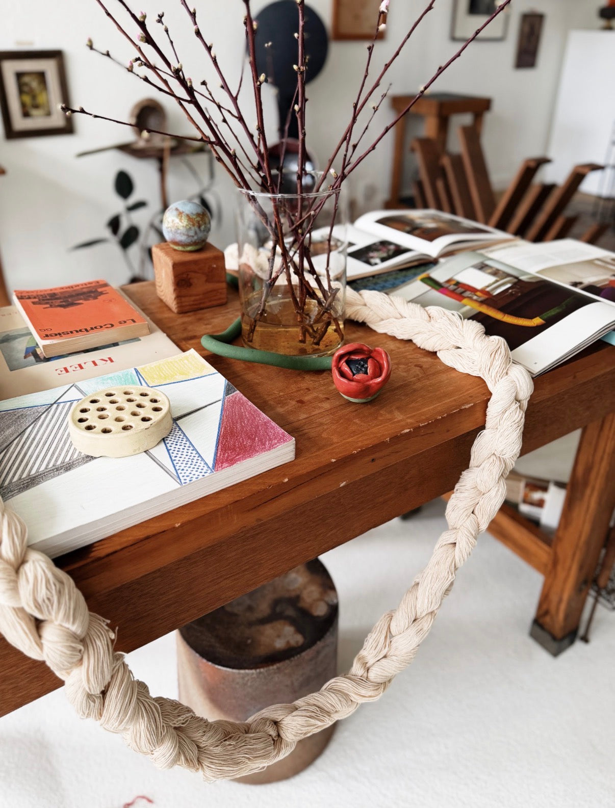 Braided Cotton Soft Sculpture