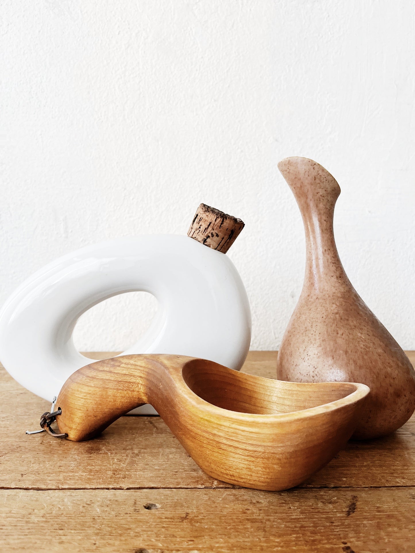 Vintage Hand Carved Scoop