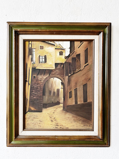Vintage Original Signed Painting