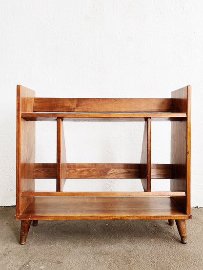 Mid Century Book Rack or Shelf