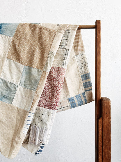 Antique Cotton Quilt Top