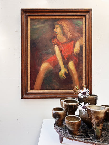 Vintage Brutalist Vessel