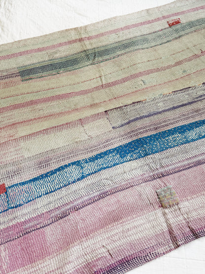 Vintage Patchwork Kantha Quilt