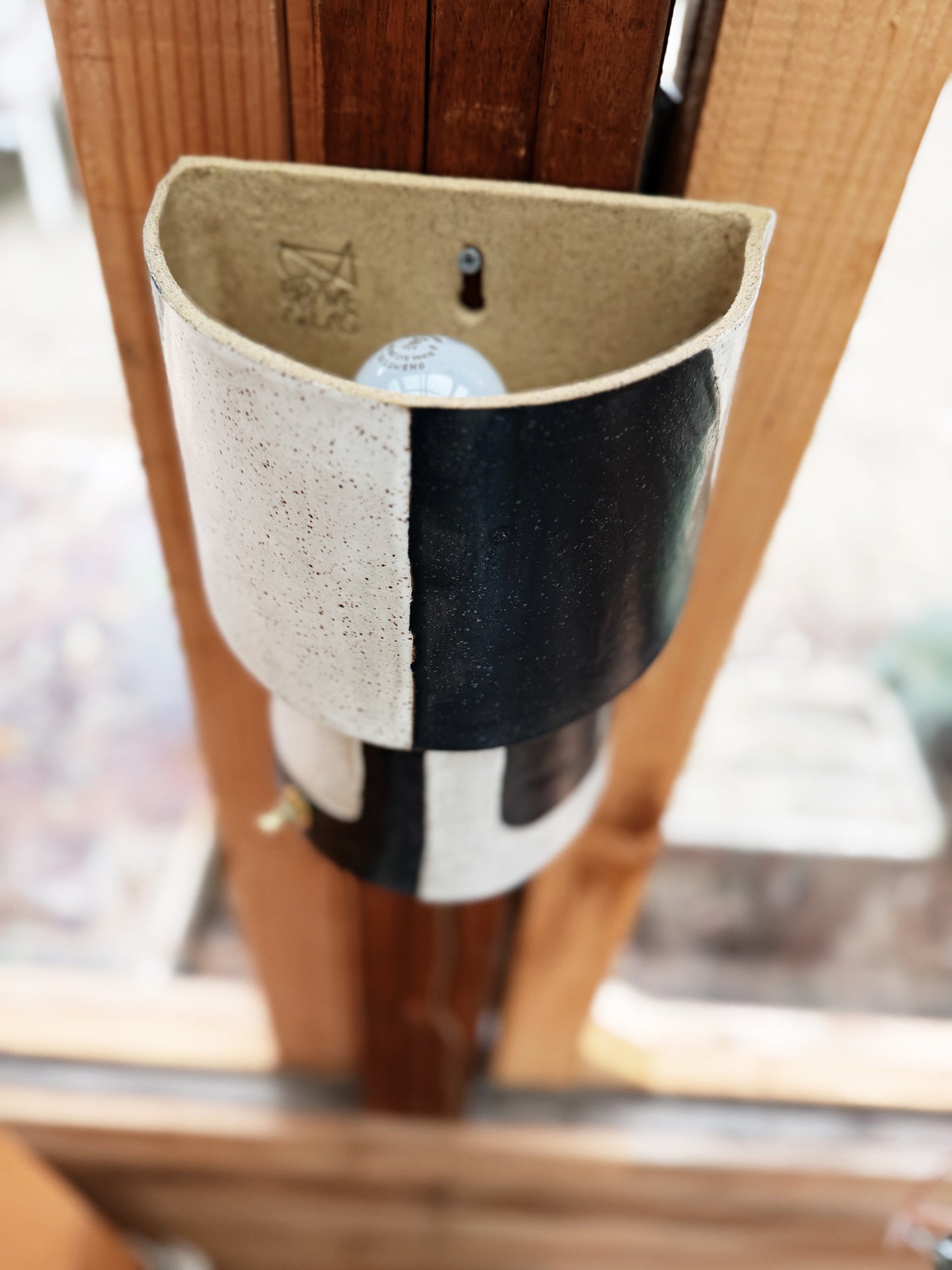 Rebecca Boraz Ceramic Wall Sconce