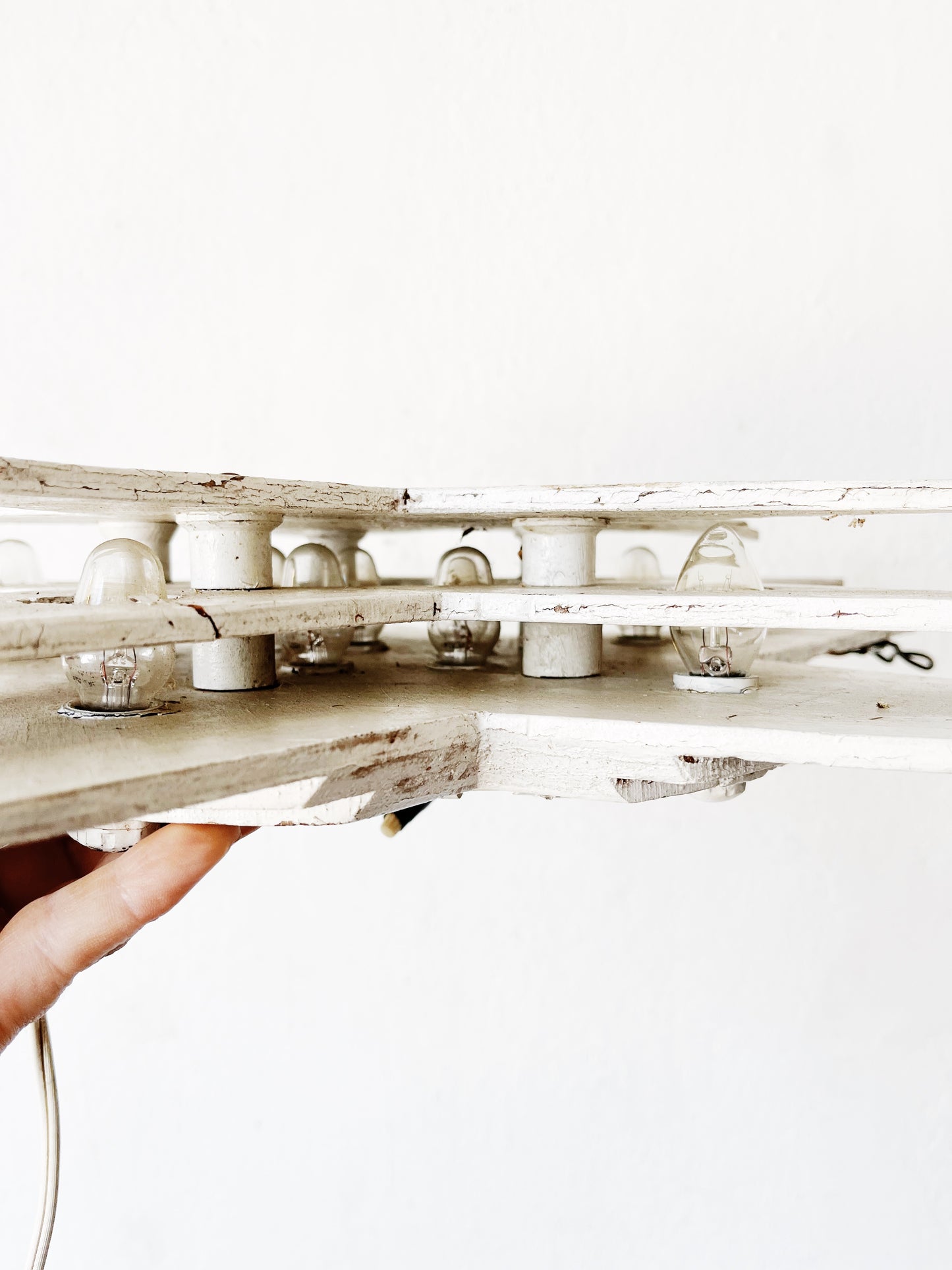 Vintage Illuminated Sign Remnant