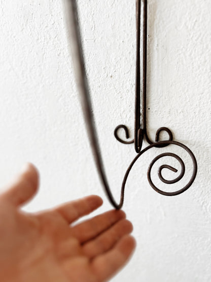 Vintage Iron Wall Shelf