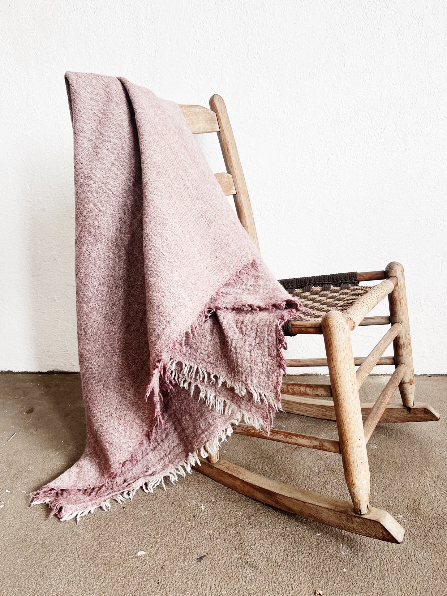 Double Weight Wool Gauze Throw or Shawl