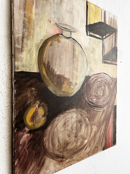 Large Vintage Original Still Life Painting