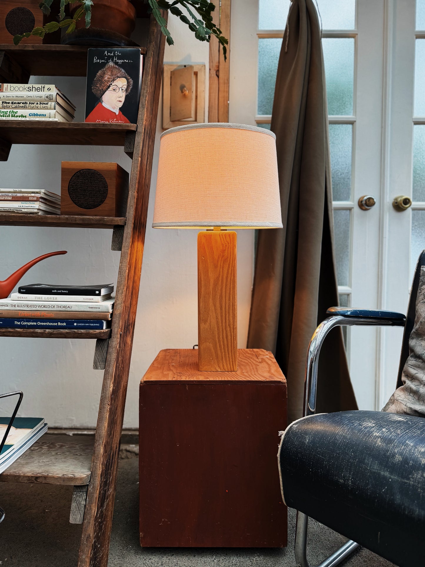 Vintage Wood Lamp