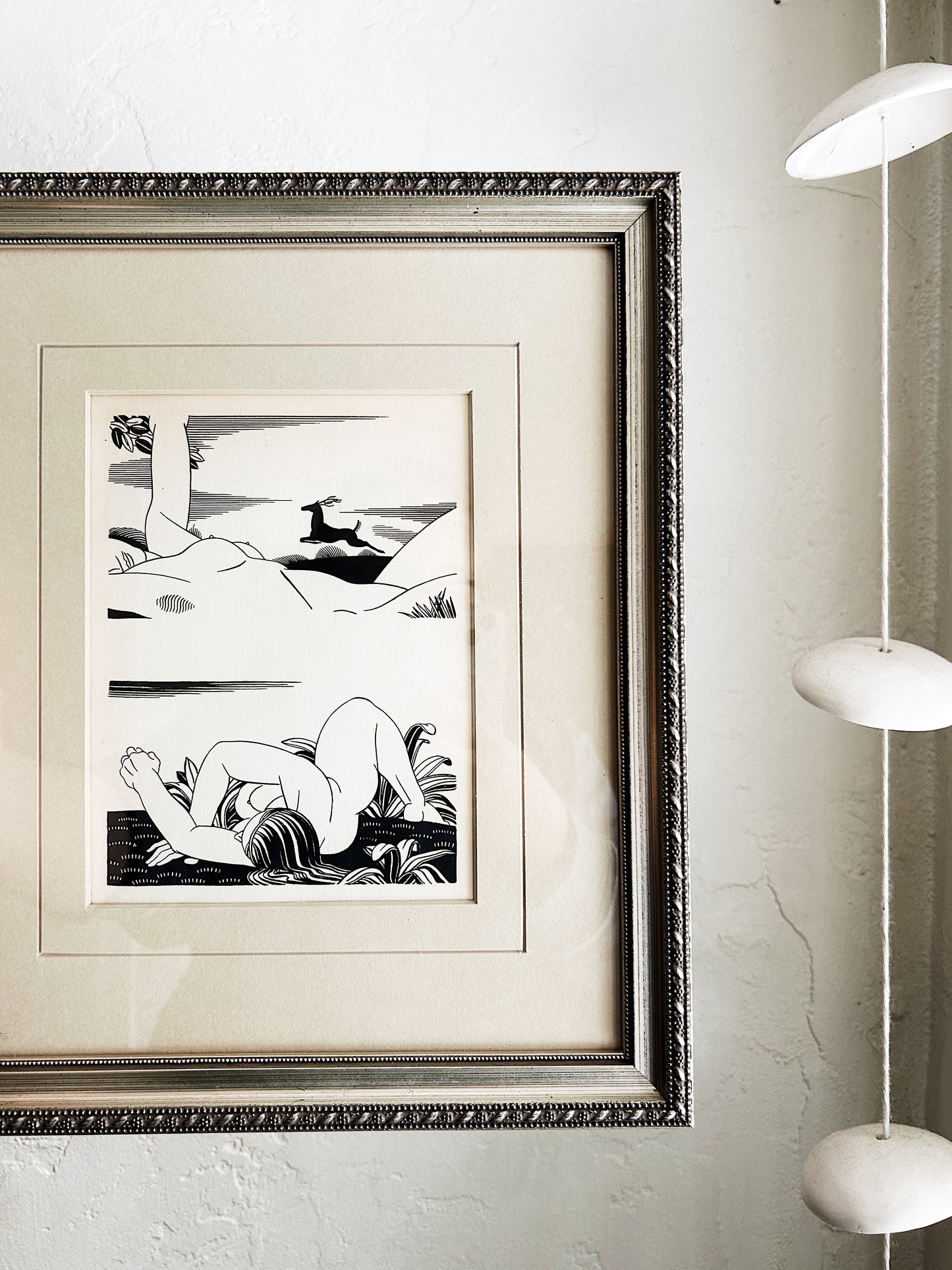 Rockwell Kent Framed Antique Print