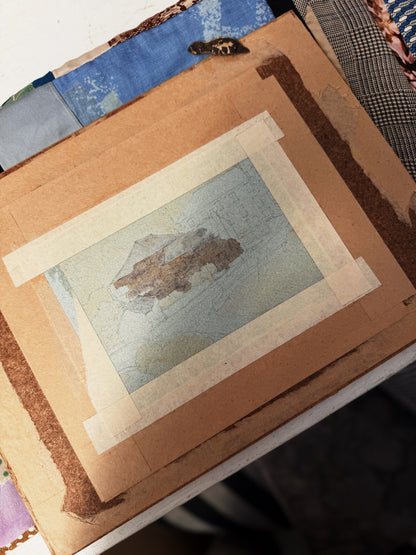 Vintage Mixed Media Artwork