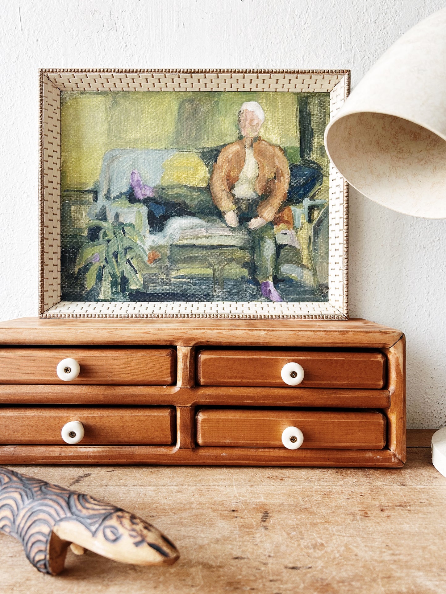 Vintage Original Framed Painting