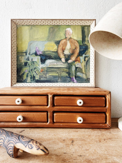 Vintage Original Framed Painting