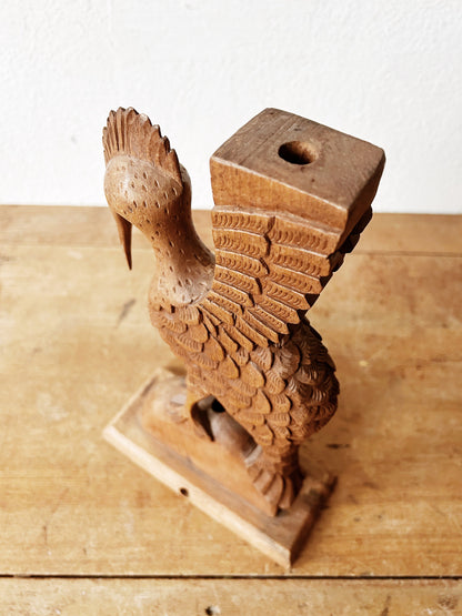 Hand Carved Wood Sculpture