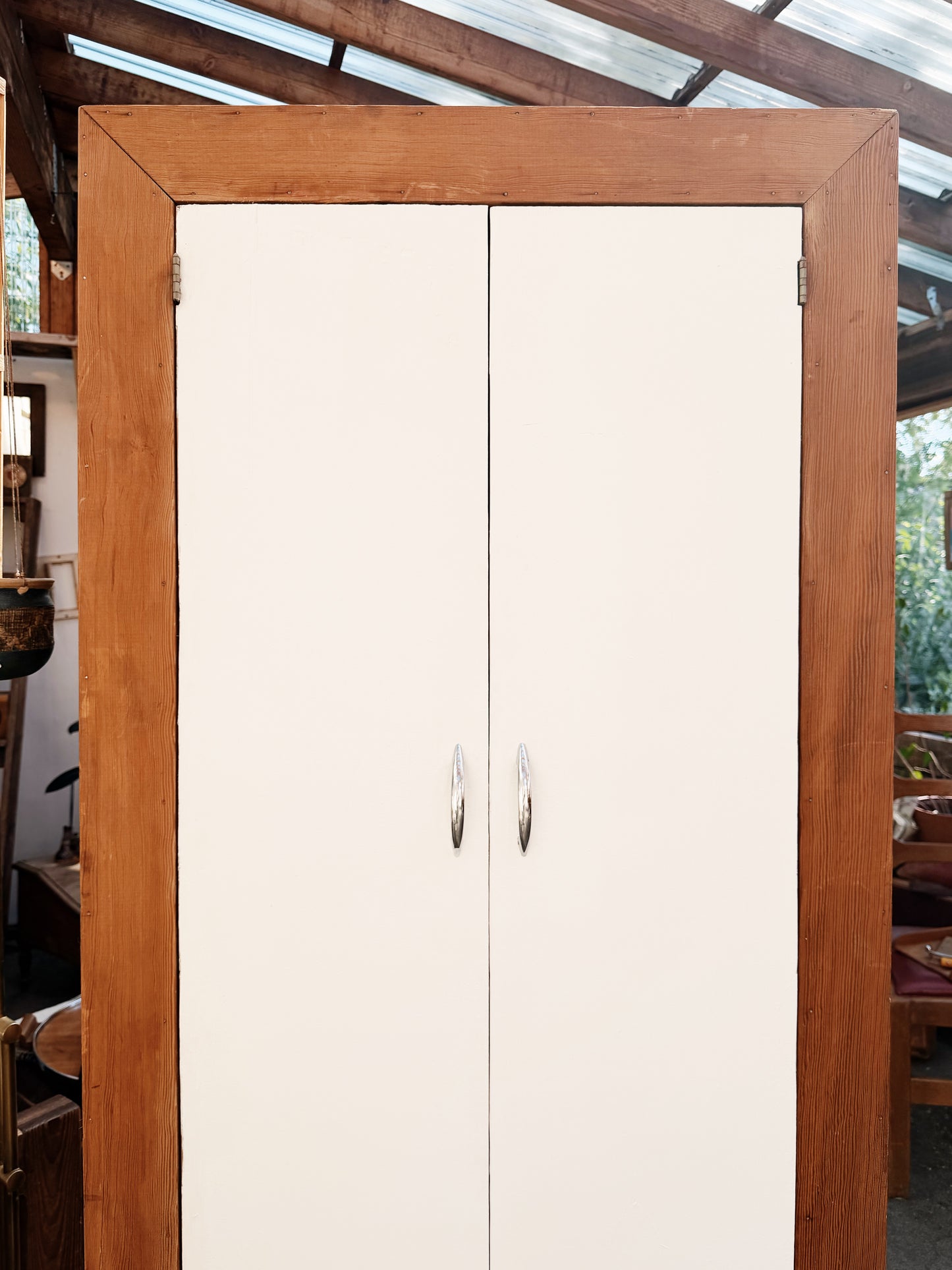 Vintage Handmade Canning Cabinet