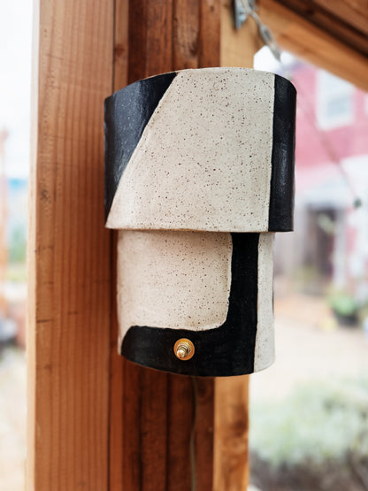 Rebecca Boraz Ceramic Wall Sconce