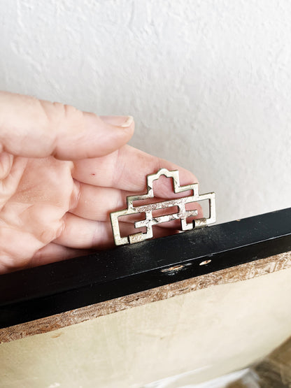 Antique Silk Byobu Screen