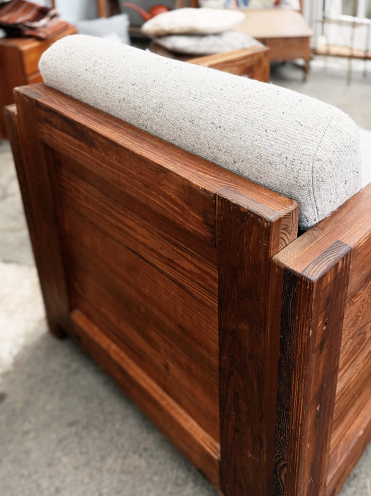 Vintage Wooden Arm Chair