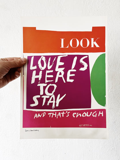 Original 1968 Corita Kent Print