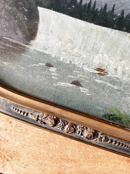 Antique Landscape Painting