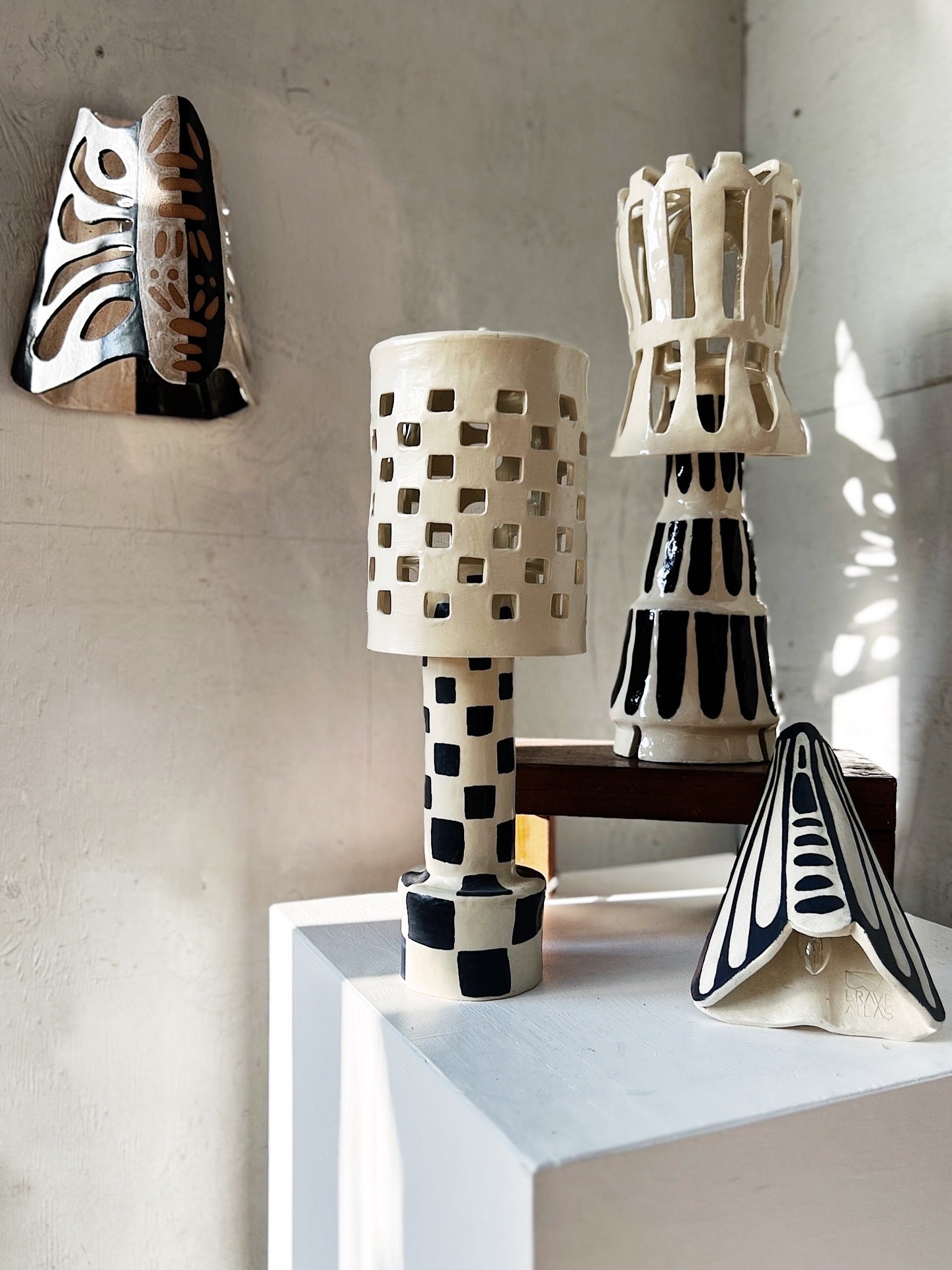 Rebecca Boraz Ceramic Lamp