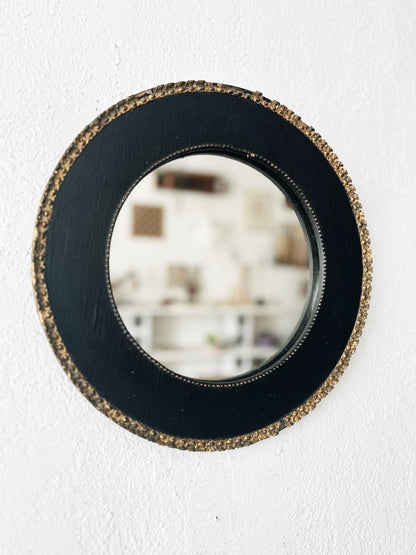 Antique Round Mirror