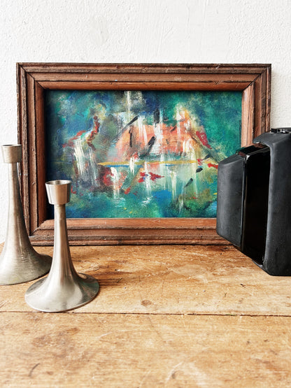 Vintage Original Framed Painting