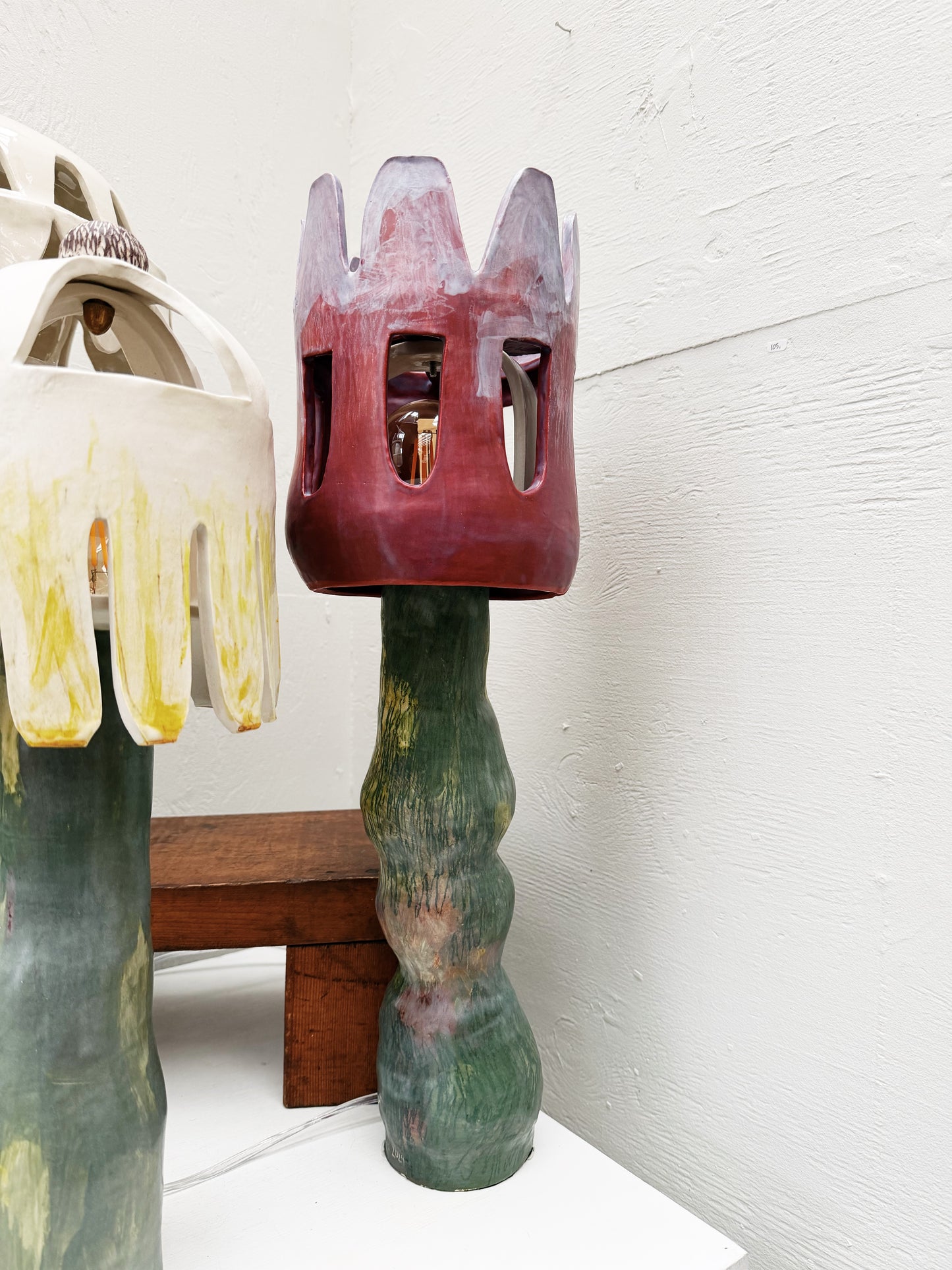Rebecca Boraz Ceramic Lamp