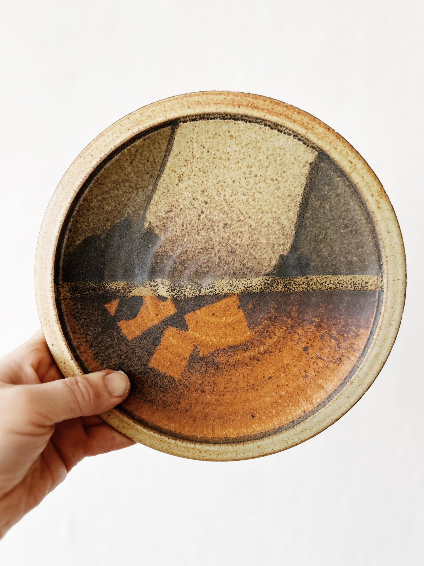 Vintage Michael Pratt Stoneware Hanging