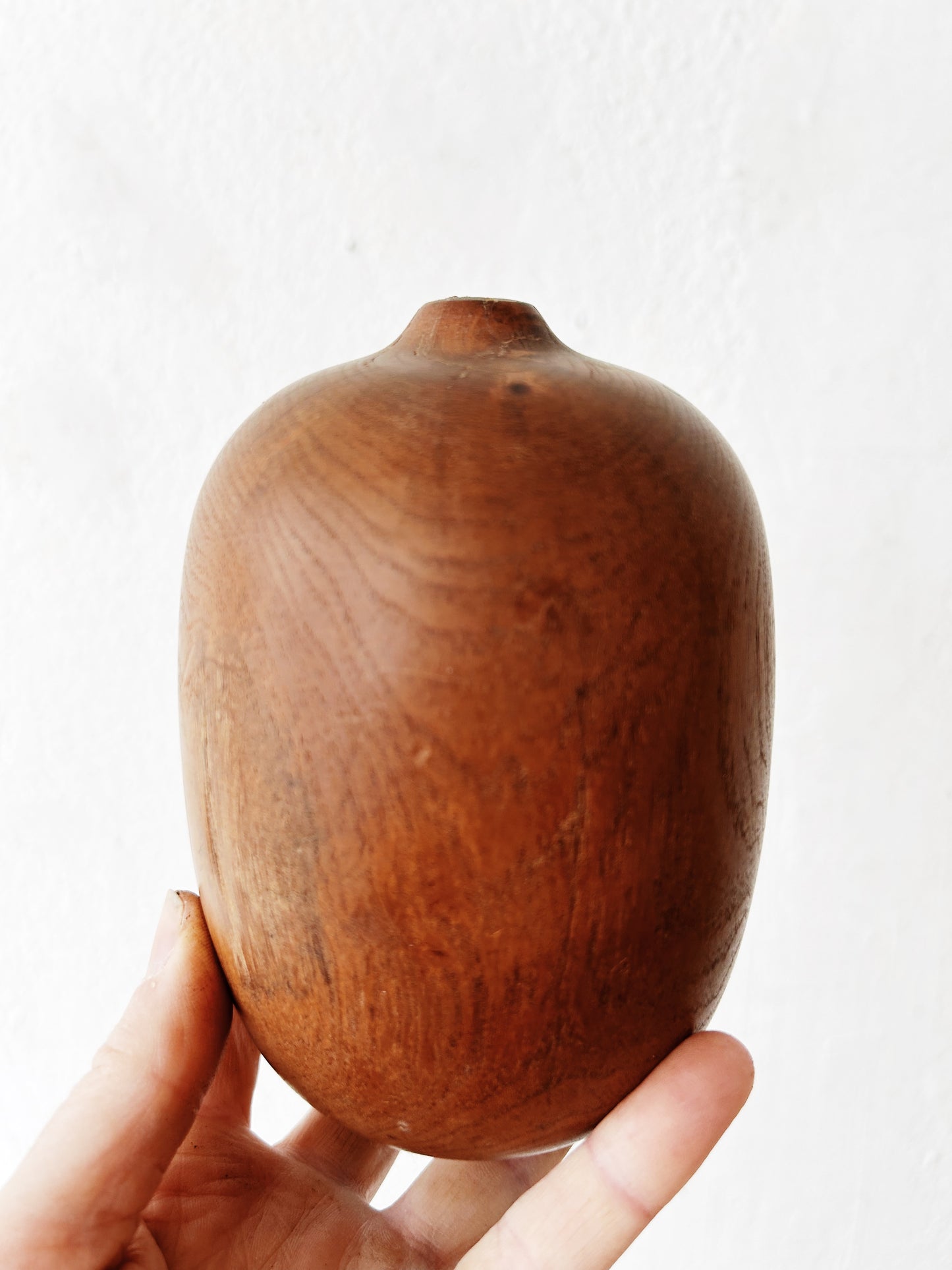 Handmade Turned Wood Bud Vase
