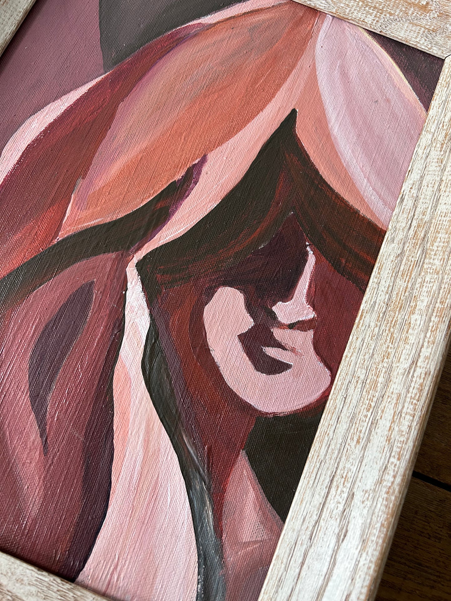 Vintage Original Framed Painting