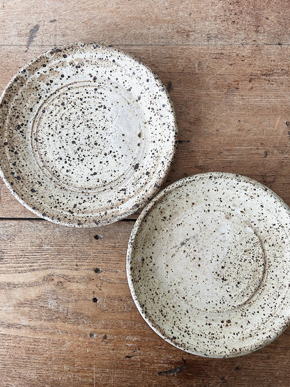 Pair of 9” Studio Pottery Plates