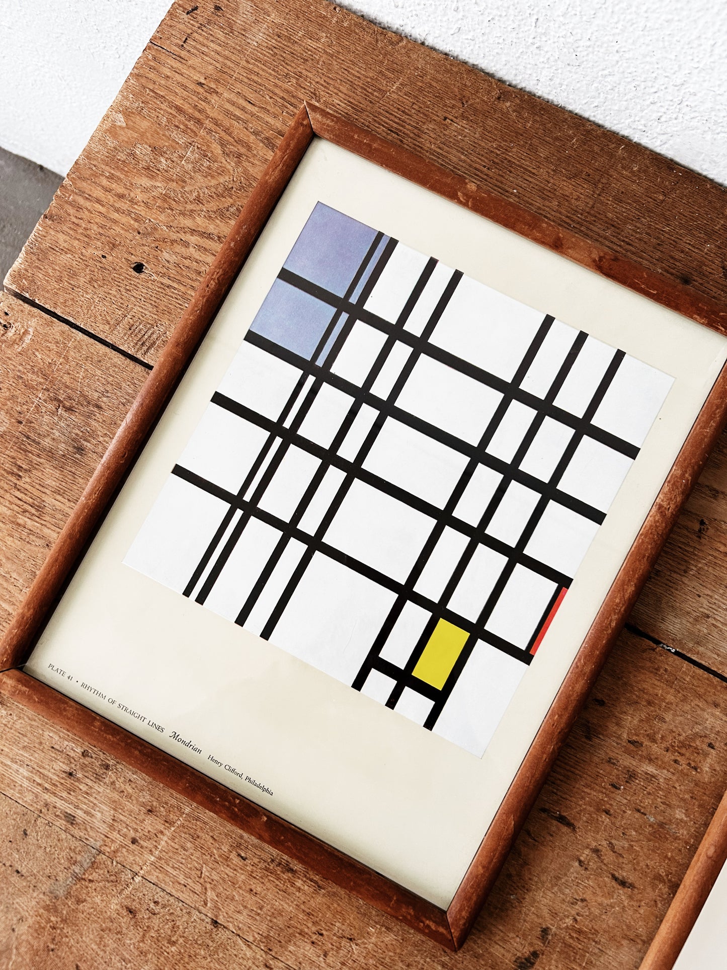 Mid Century Original Modern Art Print